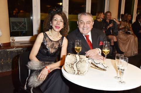 Eva Maria Javier Delmo Walter and Roland Hetzer at the 27 B Z Kulturpreis 2018 in the Volksbühne Berlin 09 01 2018 Foto:xN.xKubelkax xFuturexImage