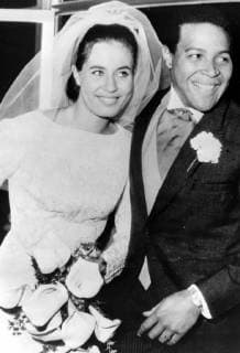 CHUBBY CHECKER WEDS CATHERINA LODDERS IN NEW JERSEY ; 13 APRIL 1964, Copyright: Topfoto  UnitedArchivesIPU474879