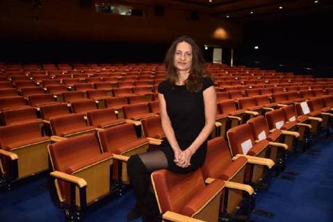The actress Catrin Santhu posing on 12 01 2018 in Cologne at the cinema premiere of the Milan Protocol