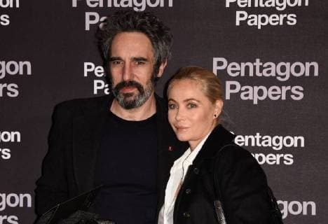 Emmanuelle Beart et Frederic CELEBRITES : Avant premiere du film PENTAGON PAPERS - Paris - 13 01 2018 FedericoPestellini Panoramic 
