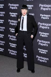 Premiere du film Pentagon papers a Paris. Premiere du film Pantagon Papers. Chantal Thomas Premiere of the movie Pentagon papers in Paris. 223434 2018-01-13 Paris France  Copyright: xSergexArnalx xStarfacex STAR_223434_020