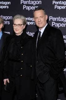 Premiere du film Pentagon papers a Paris. Premiere du film Pantagon Papers. Tom Hanks. Meryl Streep. Premiere of the movie Pentagon papers in Paris. 223434 2018-01-13 Paris France Hanks, Tom; Streep, Meryl  Copyright: xSergexArnalx xStarfacex STAR_223434_037