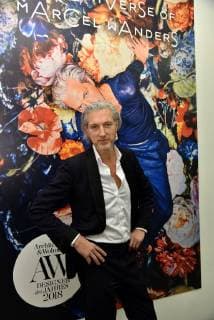 The Dutch designer Marcel Wanders is designer of the year 2018 posing on 14 01 2018 in Cologne at the ceremony of A W designer of the year Prize 2018