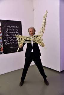 The Dutch designer Marcel Wanders is designer of the year 2018 posing on 14 01 2018 in Cologne at the ceremony of A W designer of the year Prize 2018