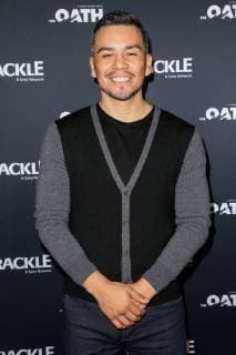 Joseph Julian Soria at the Photocall for the series of the oath the oath on 14 01 2018 in Pasadena Crackle s oath of the TV series Photocall in Ottawa at Los Angeles 2018