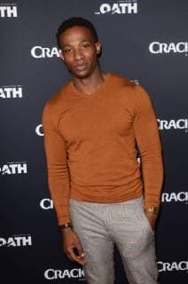 LOS ANGELES - JAN 14: Arlen Escaroeta at the Crackle s The Oath Photo Call at the Langham Huntington Hotel on January 14, 2018 in Pasadena, CA  Copyright: xHPAx xIPAx xHutchinsxPhotox
