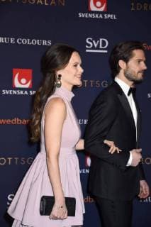 Princess Sofia and prince Carl Philip at Swedish Sports Awards Stockholm, Sweden Carl Philip de Suede;Sofia Hellqvist (Sofia de Suede) Stockholm Sweden  569158