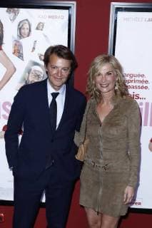 Francois Barrois - Michele Laroque CELEBRITES : Avant premiere du film Brillantissime - Paris - 15 01 2018 StephenCaillet Panoramic 