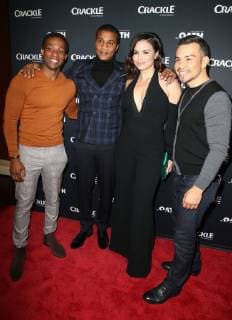 Crackle Serienpremiere in Pasadena January 15, 2018 - Pasadena, CA, U.S. - 15 January 2018 - Pasadena, California - Arlen Escarpeta, Cory Hardrict, Katrina Law, Joseph Julian Soria. Ã¢â‚¬oeThe OathÃ¢â‚¬Â Photo Opp with the cast of CrackleÃ¢â‚¬â ¢s new drama series at The Winter TCA. Photo Credit: AdMedia Pasadena U.S. - ZUMAa123 20180115_zaa_a123_037 Copyright: xF.xSadoux