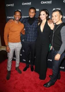 Crackle Serienpremiere in Pasadena January 15, 2018 - Pasadena, CA, U.S. - 15 January 2018 - Pasadena, California - Arlen Escarpeta, Cory Hardrict, Katrina Law, Joseph Julian Soria. Ã¢â‚¬oeThe OathÃ¢â‚¬Â Photo Opp with the cast of CrackleÃ¢â‚¬â ¢s new drama series at The Winter TCA. Photo Credit: AdMedia Pasadena U.S. - ZUMAa123 20180115_zaa_a123_047 Copyright: xF.xSadoux