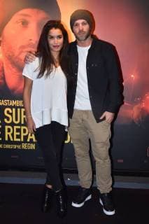 Sabrina Ouazani, Franck Gastambide - Avant premiere du film La Surface de Reparation au cinema UGC Bercy a Paris CELEBRITES : Avant Premiere La Surface De Reparartion - Paris - 15 01 2018 LionelUrman Panoramic 