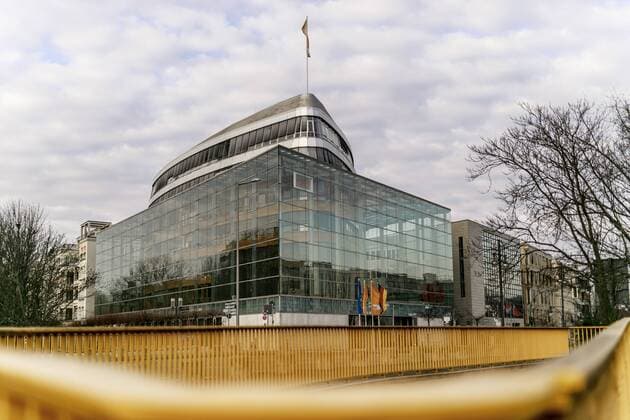 Exterior of the Konrad Adenauer House of the party headquarters of the CDU Berlin 15 01 2018 Berlin Germany Copyright: xMichaelxGottschalk photothek.netx