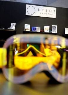 Berlin 16 JAN 2018 SPECT eyewear booth on the BRIGHT tradeshow skate and streetwear Arena Berlin Treptow BRIGHT XXVI EUROPE S LEADING TRADE SHOW FOR STREET AND URBAN WEAR SKATEBOARDING AND Board sports Berlin fashion week Copyright: Priller&MAUG PRM205691X