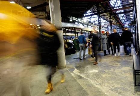 Berlin 16 JAN 2018 visitors on the BRIGHT tradeshow skate and streetwear Arena Berlin Treptow BRIGHT XXVI EUROPE S LEADING TRADE SHOW FOR STREET AND URBAN WEAR SKATEBOARDING AND Board sports Berlin fashion week Copyright: Priller&MAUG PRM205626X