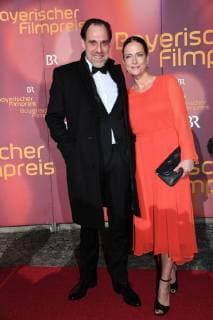 Claudia Michelsen with Begeitung award of the BayerischenFilmpreis Prize award ceremony Prinzregententheater Munich 19 January 2018