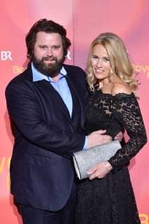 Antoine Monot Jr actor Stefanie Sick Bavarian film awards 2018 red carpet of red carpet on the 19 01 2018 in the Prince Regent Theatre in Munich