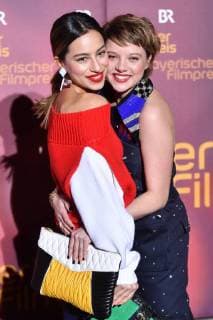 Gandhi Edward actress Jella HAASE actress Bavarian film awards 2018 red carpet red carpet on the 19 01 2018 in the Prince Regent Theatre in Munich