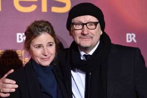 Rainer BOCK actor with his wife Christina Scholz actress Bavarian film awards 2018 red carpet red carpet on the 19 01 2018 in the Prince Regent Theatre in Munich