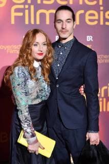 Brigitte HOBMEIER actress accompanied by Bavarian film awards 2018 red carpet red carpet on the 19 01 2018 in the Prince Regent Theatre in Munich
