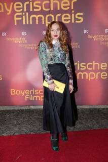 Brigitte Hobmeier award of the Bavarian film award in the Prinzrengententheater in Munich 2018 on 20 01 2018