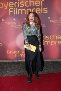 Brigitte Hobmeier award of the Bavarian film award in the Prinzrengententheater in Munich 2018 on 20 01 2018