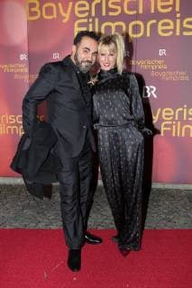 Adnan Maral wife Franziska Maral Bavarian Film Prize 2018 in the Prinzrengententheater in Munich on 20 01 2018