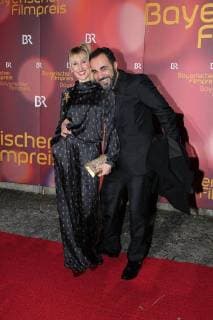 Adnan Maral wife Franziska Maral Bavarian Film Prize 2018 in the Prinzrengententheater in Munich on 20 01 2018