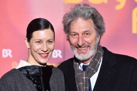 Rufus BECK actor Andrea Kameniczky Bavarian film awards 2018 red carpet of red carpet on the 19 01 2018 in the Prince Regent Theatre in Munich