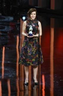 Lena Schömann at the ceremony of the Bavarian film awards 2017 in the Prinzregententheater Munich 19 39 01 2018 Foto:xP.xSchönbergerx xFuturexImage