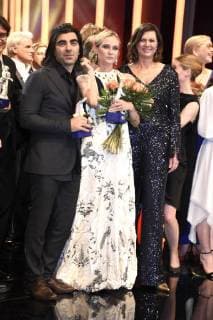 Fatih Akin, Diane Kruger and Ilse Aigner at the ceremony of the Bavarian film awards 2017 in the Prinzregententheater Munich 19 39 01 2018 Foto:xP.xSchönbergerx xFuturexImage
