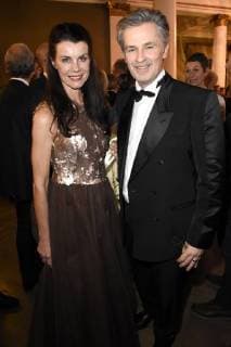 Nicola Tiggeler with husband Timothy Peach at the ceremony of the Bavarian film awards 2017 in the Prinzregententheater Munich 19 39 01 2018 Foto:xP.xSchönbergerx xFuturexImage