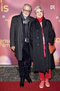 Martin Moszkowicz and Doris Dörrie at the ceremony of the Bavarian film awards 2017 in the Prinzregententheater Munich 19 39 01 2018 Foto:xP.xSchönbergerx xFuturexImage