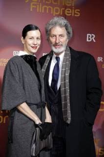 Rufus Beck with girlfriend Andrea Kameniczky at the ceremony of the Bavarian film awards 2017 in the Prinzregententheater Munich 19 39 01 2018 Foto:xS.xGabschx xFuturexImage