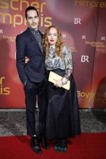 Thomas Hauser and Brigitte Hobmeier at the ceremony of the Bavarian film awards 2017 in the Prinzregententheater Munich 19 39 01 2018 Foto:xS.xGabschx xFuturexImage
