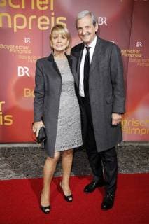 Uschi glass with husband Dieter Hermann at the ceremony of the Bavarian film awards 2017 in the Prinzregententheater Munich 19 39 01 2018 Foto:xS.xGabschx xFuturexImage