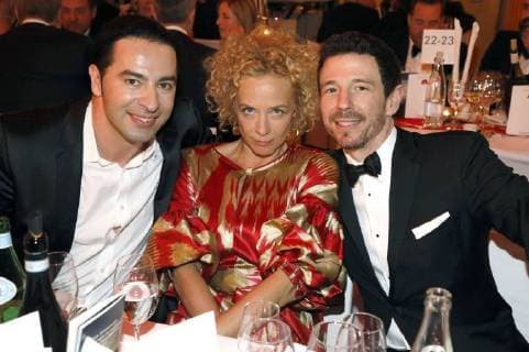 Bülent Ceylan, Katja Riemann und Oliver Berben beim 45. Deutschen Filmball 2018 im Hotel Bayerischer Hof. München, 20.01.2018 *** Bülent Ceylan Katja Riemann and Oliver Berben 45 German film Polo 2018 in the hotel Bayerischer Hof Munich 20 01 2018 Foto:xD.xBedrosianx xFuturexImage