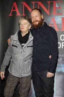 Anne Clark and Claus Withopf at the premiere of the documentary film Anne Clark I ll walk out into tomorrow at the cinema in the Kulturbrauerei Berlin 24 01 2018 Foto:xA.xBuggex xFuturexImage
