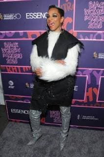 NEW YORK, NY - JANUARY 25: Sharaya J at the Essence 9th annual Black Women in Music event at the Highline Ballroom on January 25, 2018 in New York City. Copyright: xJohnxPalmerx