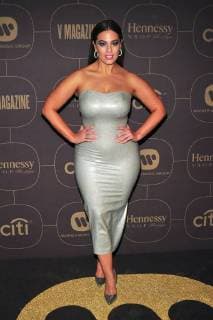 NEW YORK, NY - JANUARY 25: Ashley Graham at the Warner Music Group Pre Grammy Celebration at The Grill The Pool in New York City on January 25, 2018. Copyright: xJohnxPalmerx