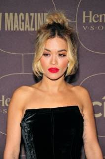 NEW YORK, NY - JANUARY 25: Rita Ora at the Warner Music Group Pre Grammy Celebration at The Grill The Pool in New York City on January 25, 2018. Copyright: xJohnxPalmerx