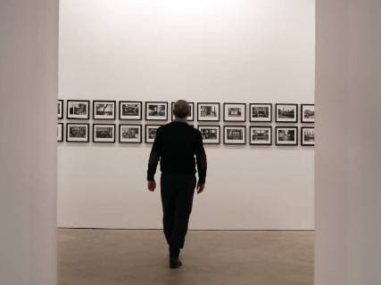 View of the pictures of the American photographer Duane Michals during an exhibition at Jose Guerrero Center in Granada, Andalusia, Spain, 26 January 2018. Duane Michals exhibition in Granada !ACHTUNG: NUR REDAKTIONELLE NUTZUNG!  Copyright: xPEPExTORRESx GRAF8063 20180126-636525832881677285