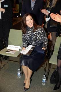 26-01-2018 Denmark Princess Mary during the Women s Board Award 2018 in Denmark. Women s Board Award was first awarded in Denmark in 2014 and the purpose of the prize is to create greater diversity in the top of Danish business and support the process of increasing the proportion of women in Danish boards of directors  Copyright: xxPPE xHildebrandtx