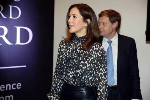 26-01-2018 Denmark Princess Mary during the Women s Board Award 2018 in Denmark. Women s Board Award was first awarded in Denmark in 2014 and the purpose of the prize is to create greater diversity in the top of Danish business and support the process of increasing the proportion of women in Danish boards of directors  Copyright: xxPPE xHildebrandtx