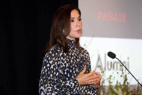 26-01-2018 Denmark Princess Mary during the Women s Board Award 2018 in Denmark. Women s Board Award was first awarded in Denmark in 2014 and the purpose of the prize is to create greater diversity in the top of Danish business and support the process of increasing the proportion of women in Danish boards of directors  Copyright: xxPPE xHildebrandtx