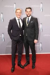 Jan Hahn and Matthias Killing upon arrival to the German television award ceremony on 26 01 2018 in Cologne Deutscher Fernsehpreis awarded 2018 in Cologne