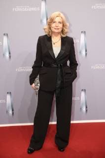 Sabine Postel on arrival to the German television award ceremony on 26 01 2018 in Cologne Deutscher Fernsehpreis awarded 2018 in Cologne