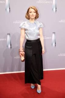 Karoline Schuch upon arrival to the German television award ceremony on 26 01 2018 in Cologne Deutscher Fernsehpreis awarded 2018 in Cologne