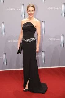 Lisa Martinek on arrival to the German television award ceremony on 26 01 2018 in Cologne Deutscher Fernsehpreis awarded 2018 in Cologne