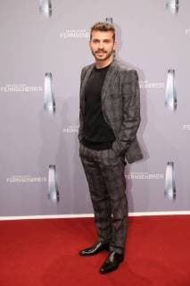 Hains upon arrival to the German television award ceremony on 26 01 2018 in Cologne Deutscher Fernsehpreis awarded 2018 in Cologne
