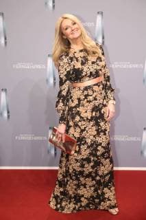 Frauke Ludowig upon arrival to the German television award ceremony on 26 01 2018 in Cologne Deutscher Fernsehpreis awarded 2018 in Cologne